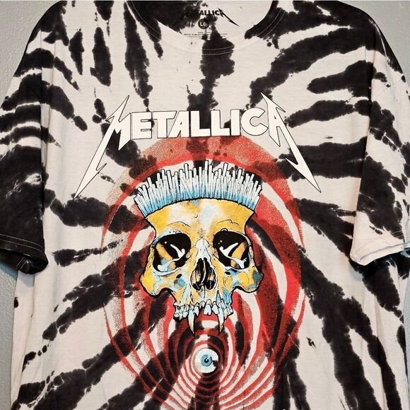 Metallica, tye dyed band tee. Unisex size Large. NWOT - Picture 2 of 7